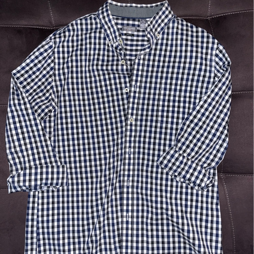 Mens VanHeusen Button Down